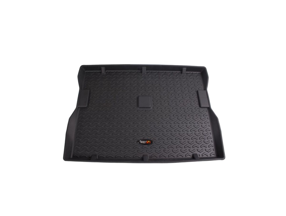 All Terrain Cargo Liner Black 76-86 Jeep CJ7/87-95 Wrangler YJ Rugged Ridge