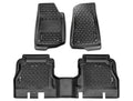 Floor Liner Kit Blk F/R 20-Present Gladiator JT Rugged Ridge
