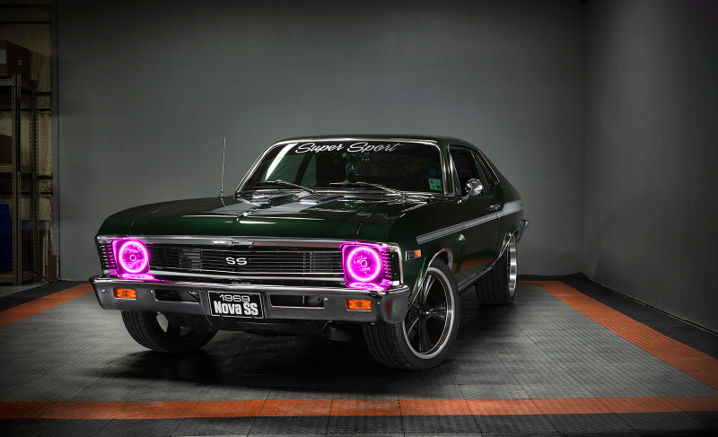 Oracle Pre-Installed Lights 7 IN. Sealed Beam - ColorSHIFT Halo