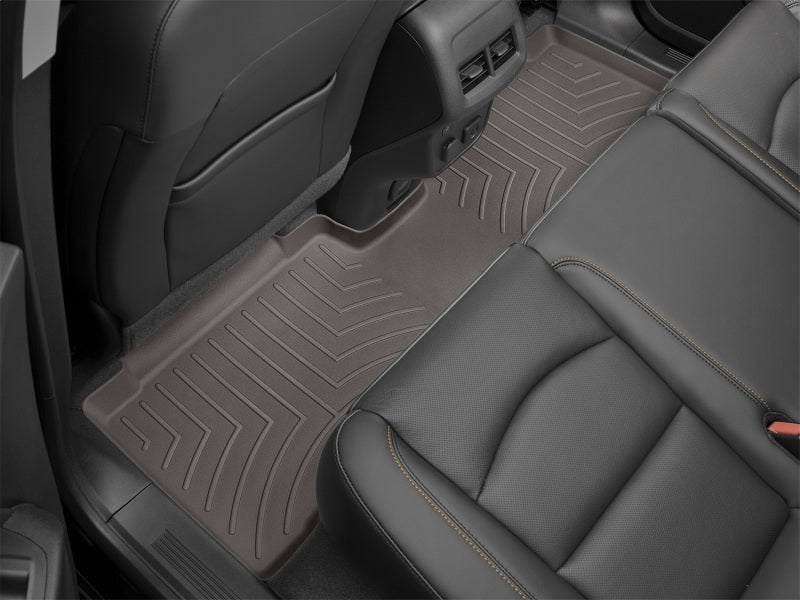 WeatherTech 18-24 Chevrolet Equinox Rear FloorLiner - Cocoa (Fits AWD and FWD)