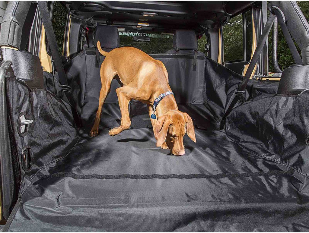 C3 Cargo Cover No Subwoofer 07-18 Jeep Wrangler JKU 4 Door Rugged Ridge