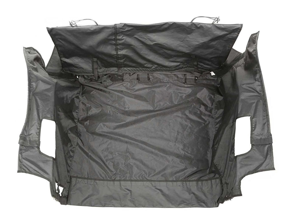 C3 Cargo Cover No Subwoofer 07-18 Jeep Wrangler JKU 4 Door Rugged Ridge