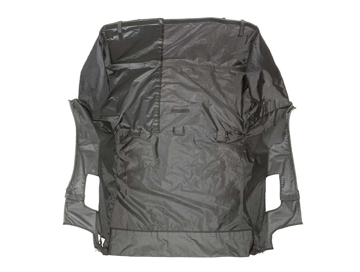 C3 Cargo Cover No Subwoofer 07-18 Jeep Wrangler JKU 4 Door Rugged Ridge