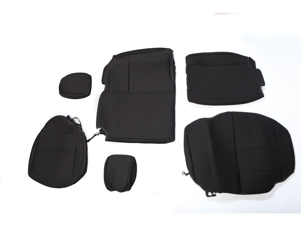Seat Cover Rear Neoprene 07-18 Jeep Wrangler JKU Rugged Ridge