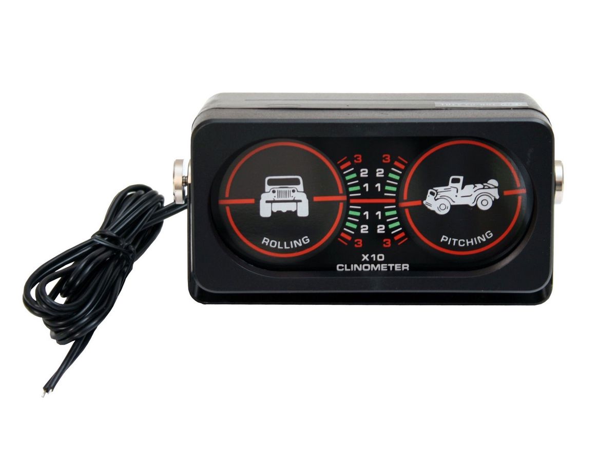 Clinometer Illuminated Universal Rugged Ridge