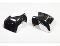 This Pair of Chrome Mirror Covers from Rugged Ridge Fit 07-18 Jeep Wrangler Jk. Rugged Ridge
