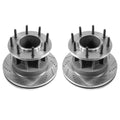 Power Stop 08-2012 Ford F-350 Super Duty Front Drilled & Slotted Rotor - Pair