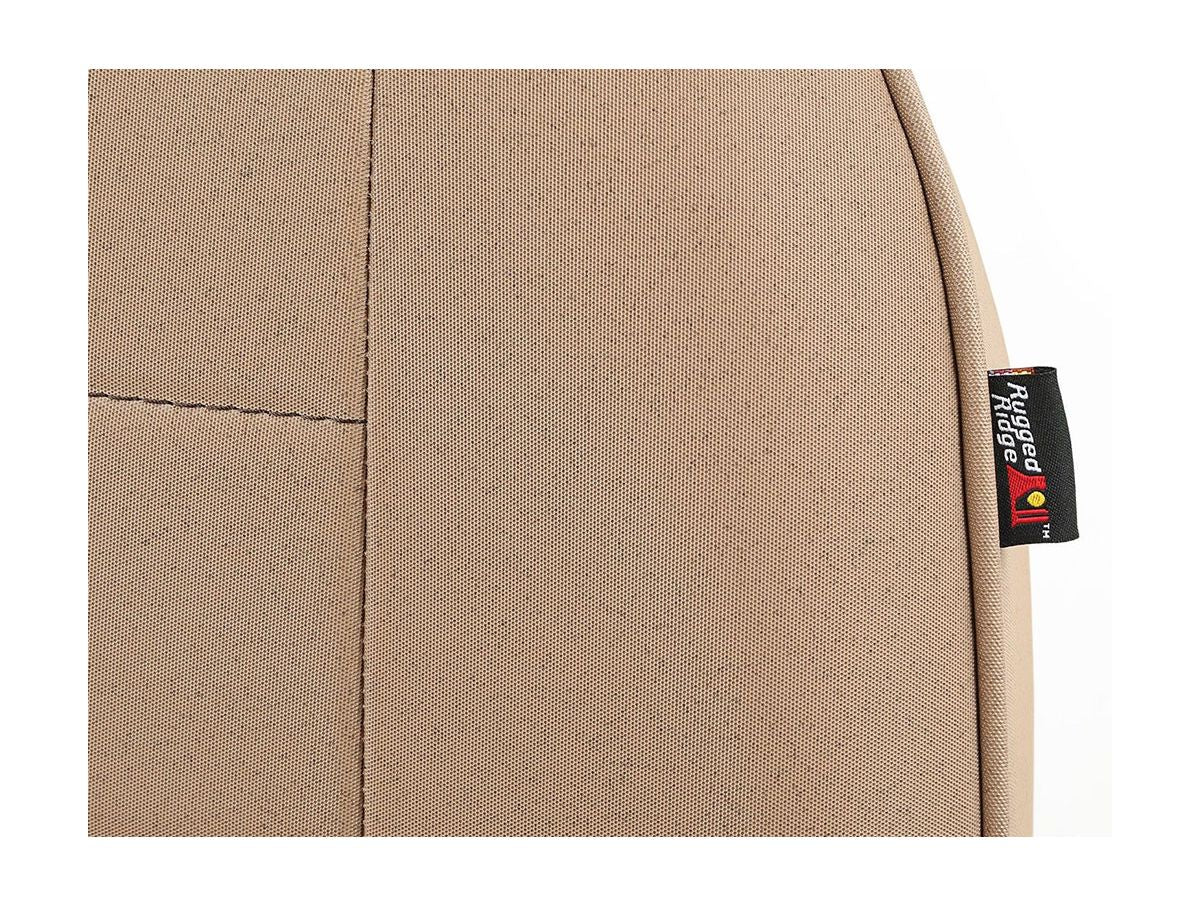 Seat Low-Back Front No-Recline 55-86 Jeep CJ Rugged Ridge