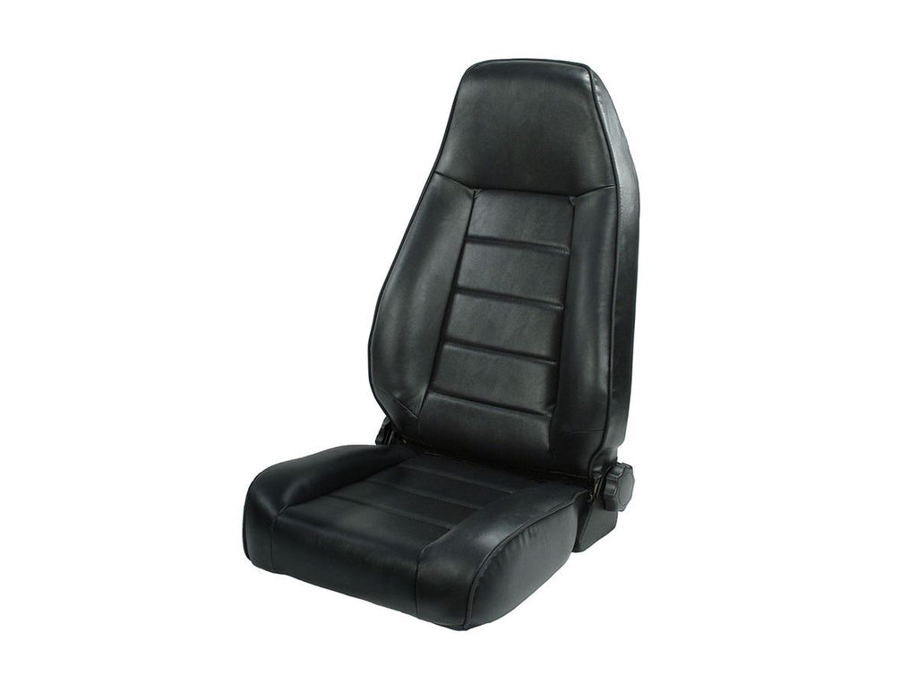 Seat High-Back Front Reclinable 76-02 CJ/Wrangler YJ/TJ Rugged Ridge