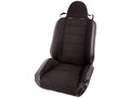 RRC Off Road Racing Seat Reclinable Black 76-02 CJ/Wrangler YJ/TJ Rugged Ridge