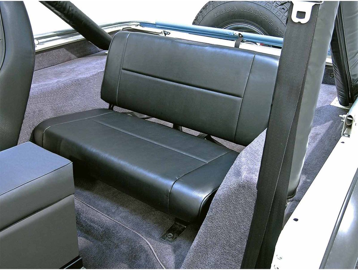Seat Rear Fixed 55-95 Jeep CJ/Wrangler YJ Rugged Ridge