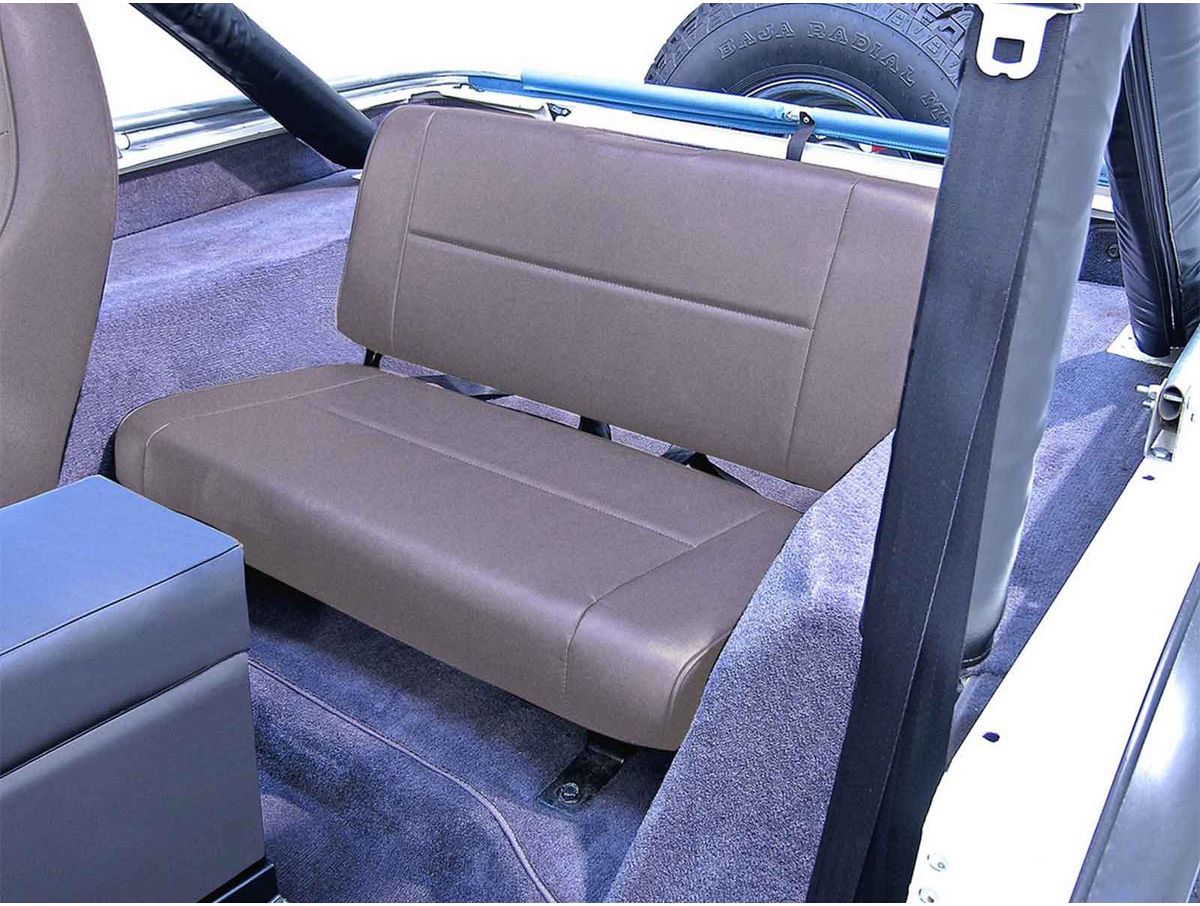 Standard Replacement Rear Seat 1955-1995 Jeep CJ and Wrangler by Rugged Ridge