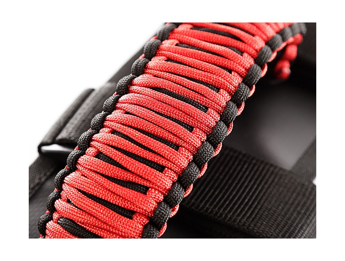 Grab Handle Kit Paracord 55-Present Jeep CJ/Wrangler/Gladiator Rugged Ridge
