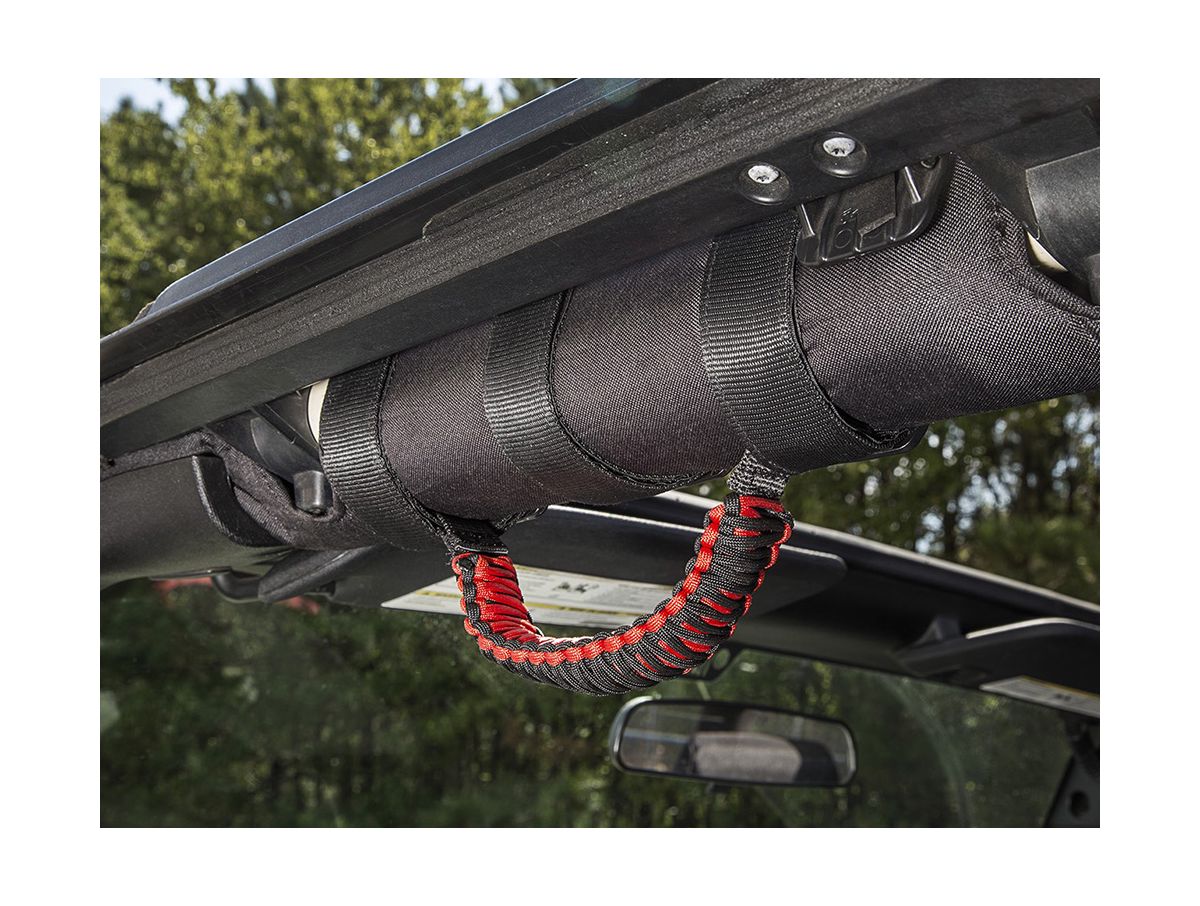 Grab Handle Kit Paracord 55-Present Jeep CJ/Wrangler/Gladiator Rugged Ridge