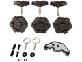 Elite Hard Top Quick Removal Kit 07-18 Jeep Wrangler JKU 4 Door Rugged Ridge