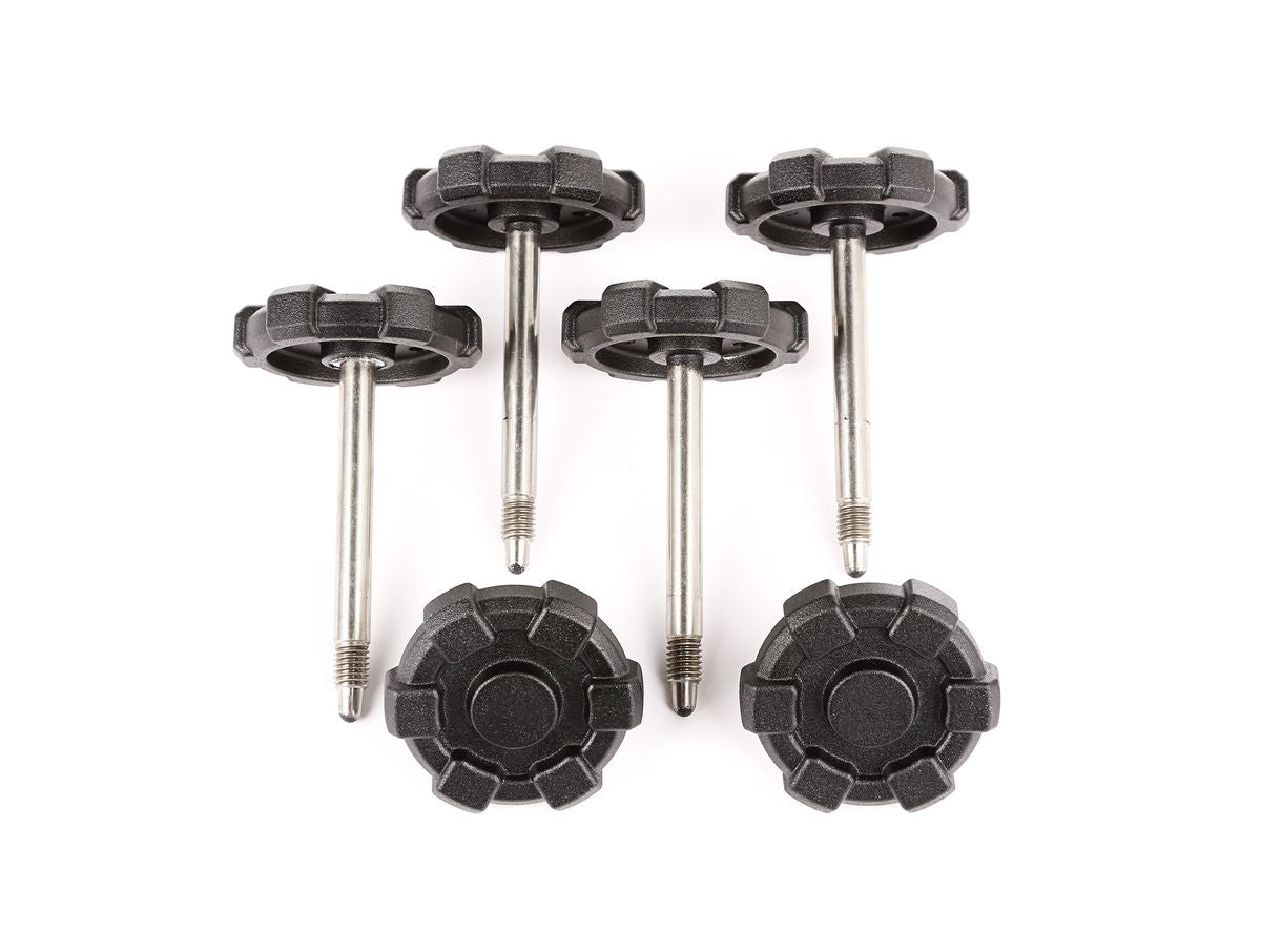 Elite Door Surround Knobs 07-18 Jeep Wrangler JK 4 Door Rugged Ridge