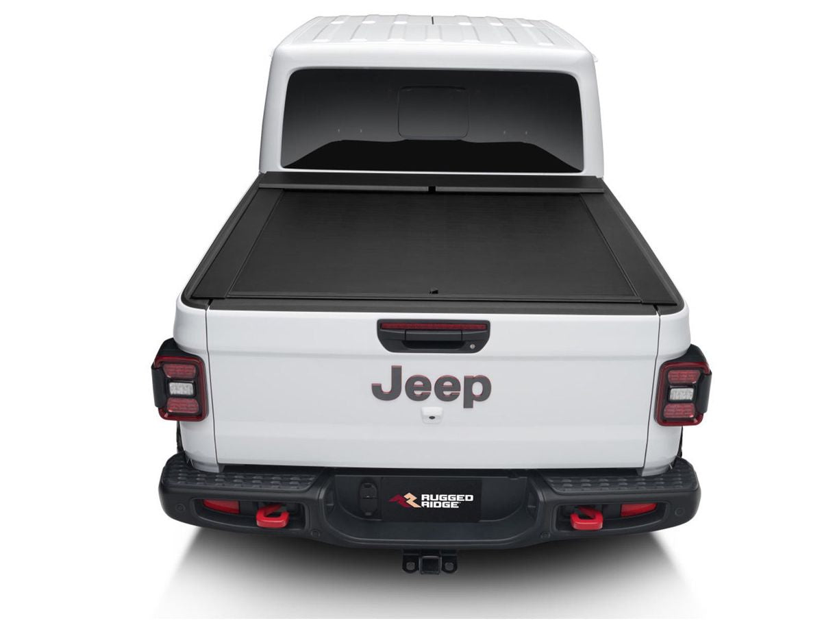 Armis Retractable Locking Bed Cover 20-Present Jeep Gladiator JT Rugged Ridge
