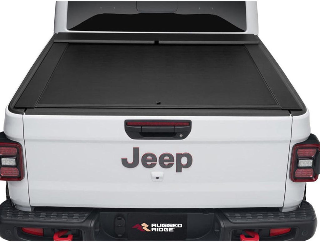 Armis Retractable Locking Bed Cover 20-Present Jeep Gladiator JT Rugged Ridge