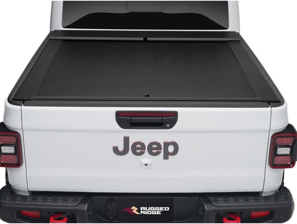 Armis Retractable Locking Bed Cover 20-Present Jeep Gladiator JT Rugged Ridge