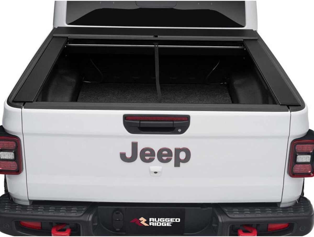Armis Retractable Locking Bed Cover 20-Present Jeep Gladiator JT Rugged Ridge