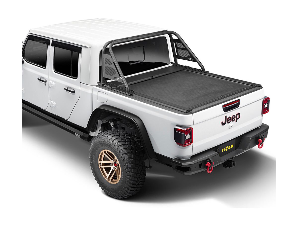 Armis Cover with Max Track Black 20-Present Jeep Gladiator Rugged Ridge