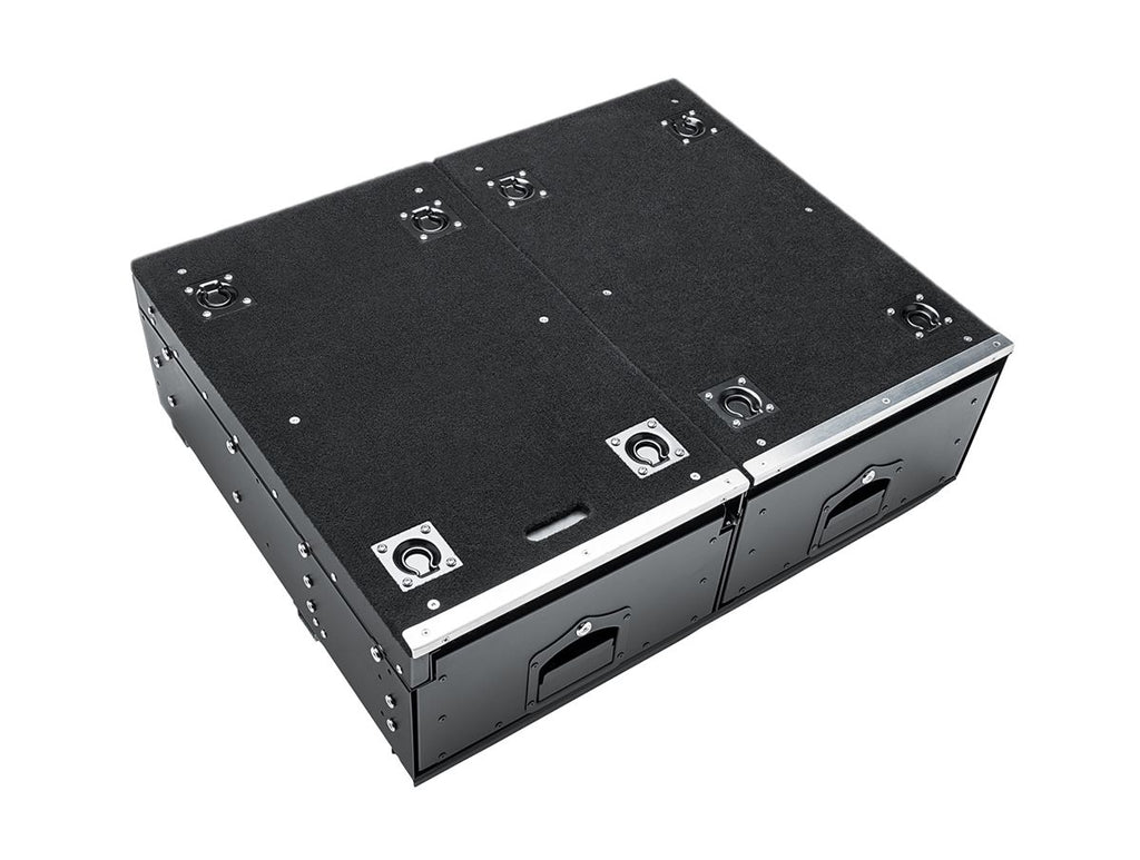 Cargo Storage Drawers Black Jeep Rugged Ridge