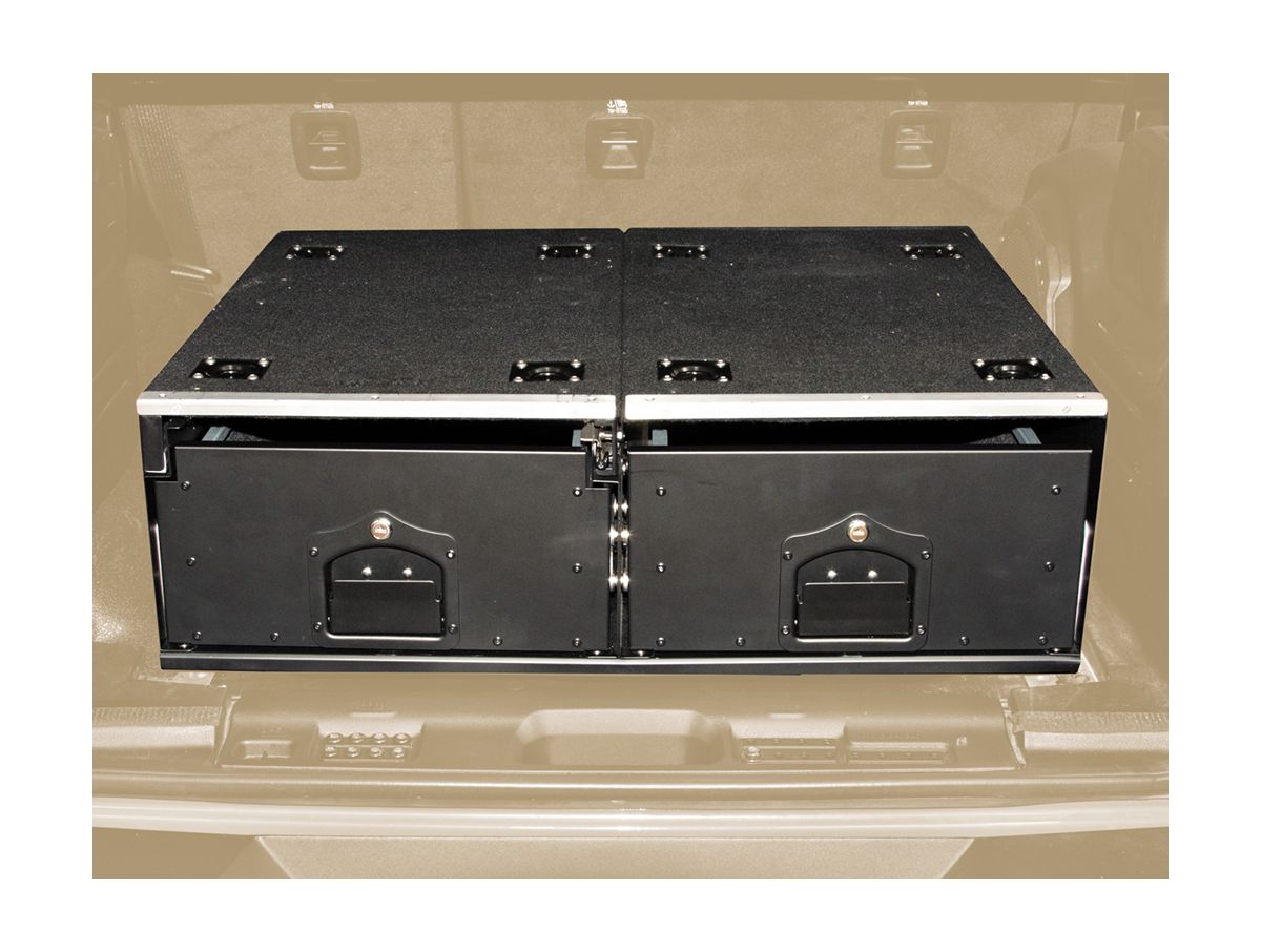 Cargo Storage Drawers Black Jeep Rugged Ridge