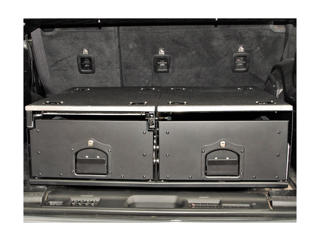 Cargo Storage Drawers Black Jeep Rugged Ridge