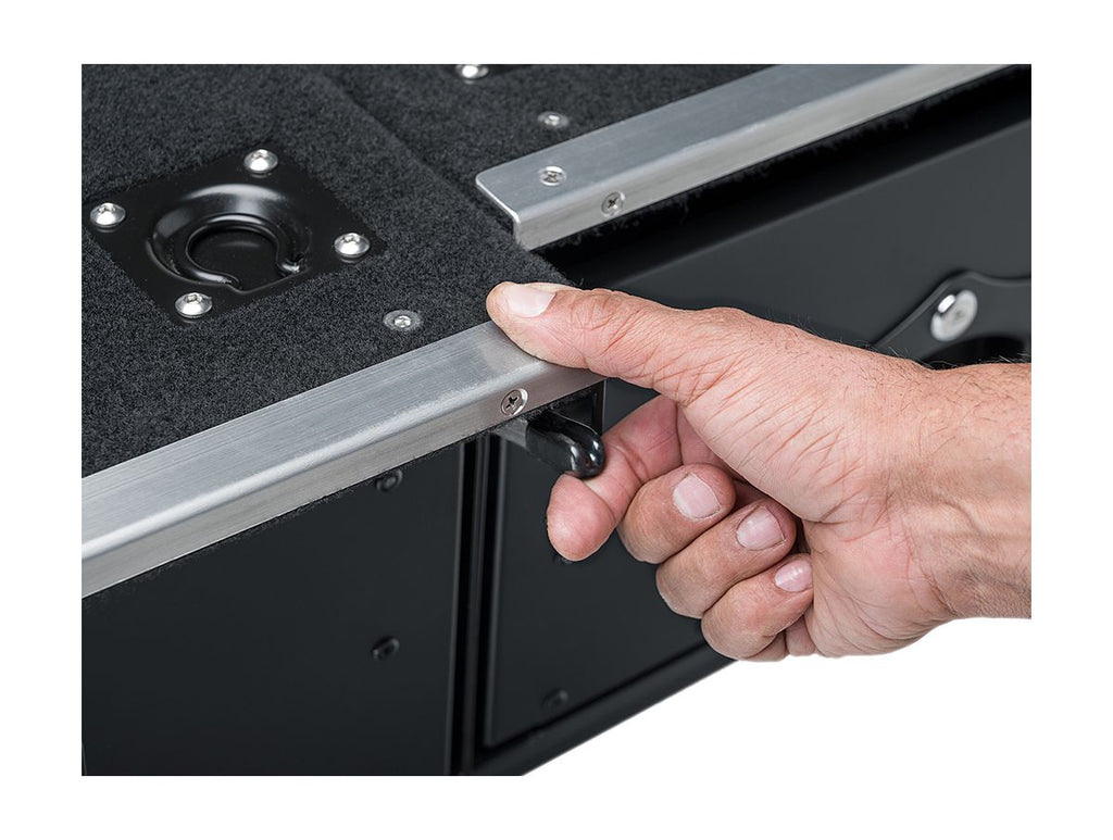 Cargo Storage Drawers Black Jeep Rugged Ridge