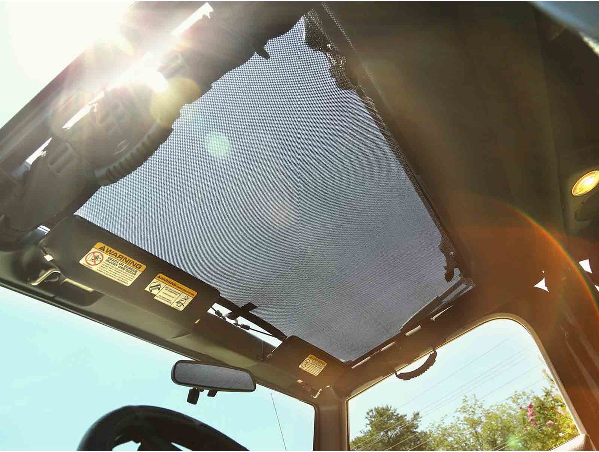 Eclipse Sun Shade Full Cover 04-06 Jeep Wrangler Unlimited LJ Rugged Ridge