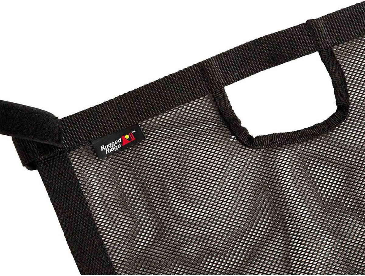 Eclipse Sun Shade Front Black 18-Present Wrangler (4Dr) / 20-Present Gladiator Rugged Ridge