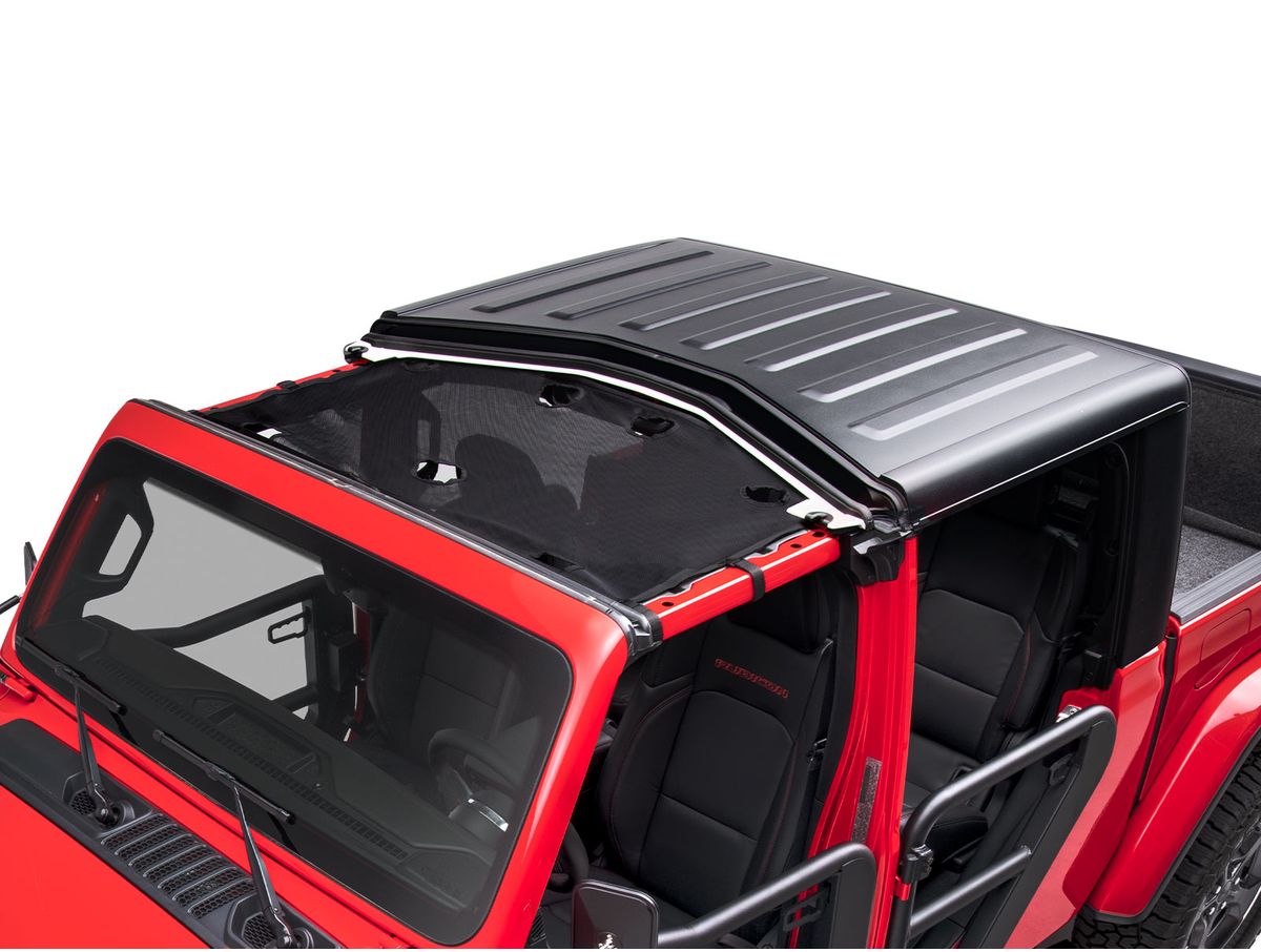 Eclipse Sun Shade Black Hard Top 18-Present Wrangler (4Dr) / 20-Present Gladiator Rugged Ridge