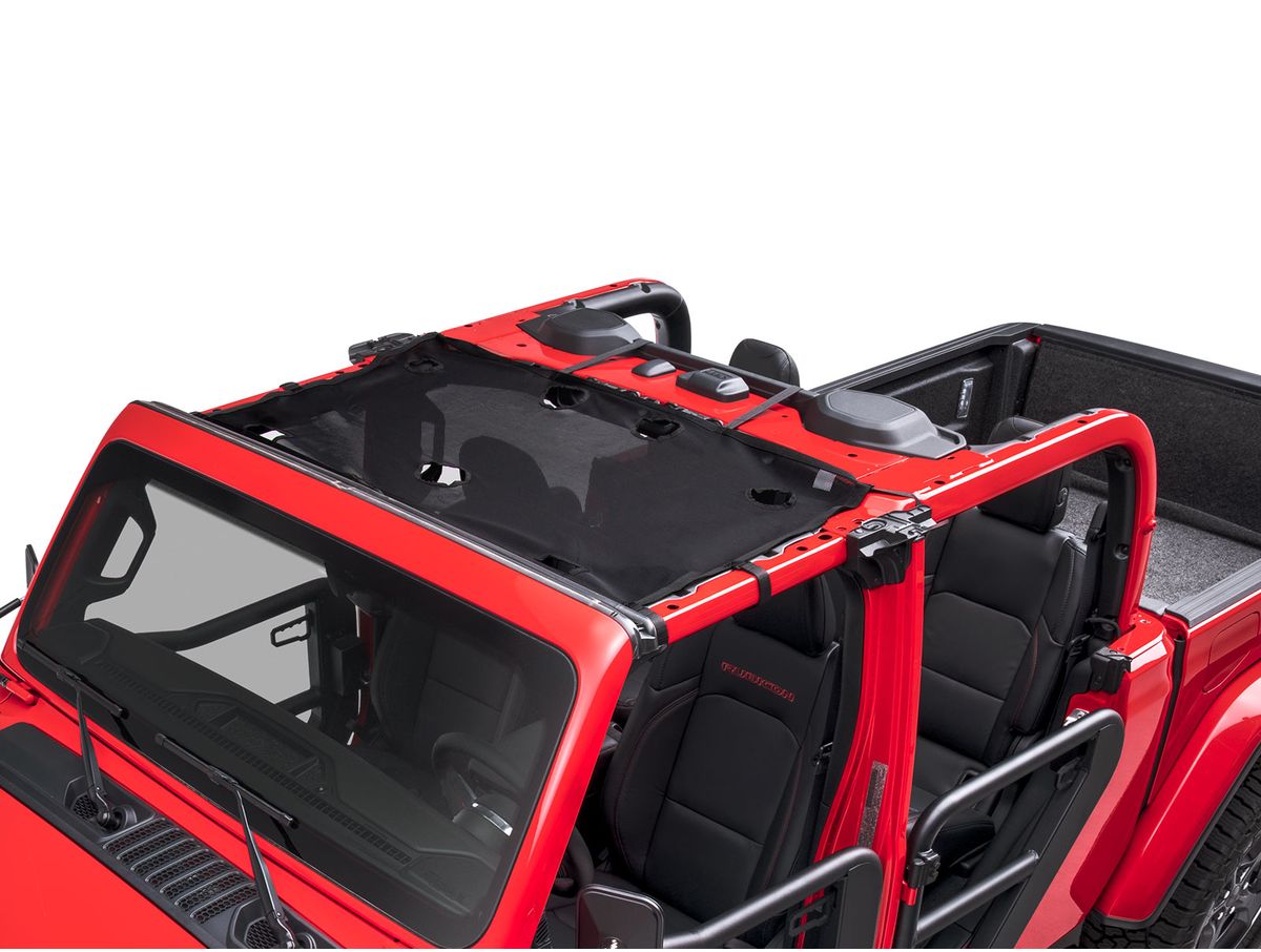 Eclipse Sun Shade Black Hard Top 18-Present Wrangler (4Dr) / 20-Present Gladiator Rugged Ridge