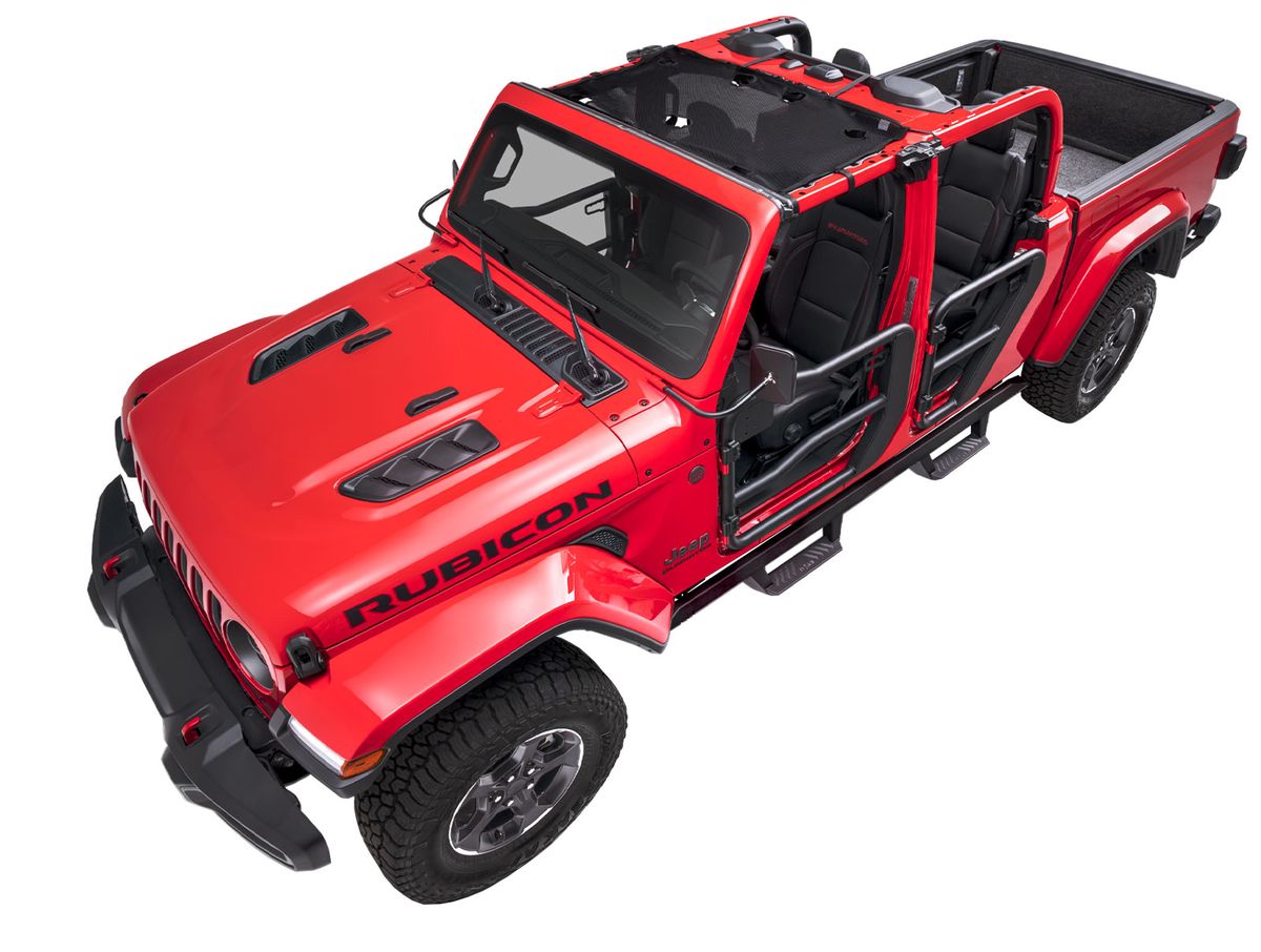 Eclipse Sun Shade Black Hard Top 18-Present Wrangler (4Dr) / 20-Present Gladiator Rugged Ridge