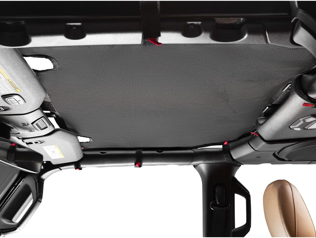 Eclipse Sun Shade Full Black Jeep Rugged Ridge