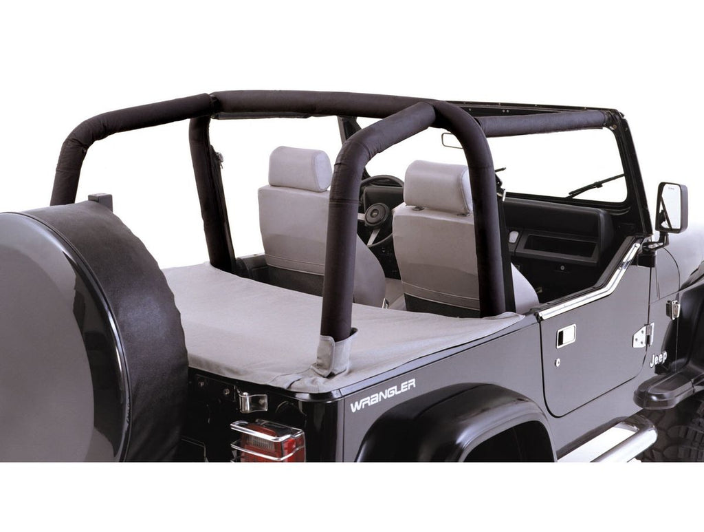 Roll Bar Cover Polyester 07-18 Jeep Wrangler JKU Rugged Ridge