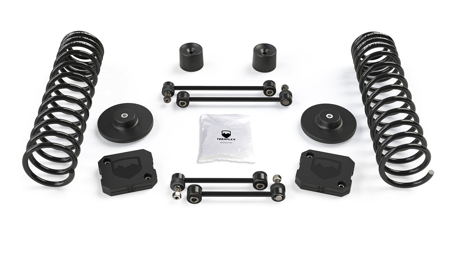 20-Up Jeep Gladiator 2.5 Inch Coil Spring & Spacer Lift Kit No Shocks TeraFlex