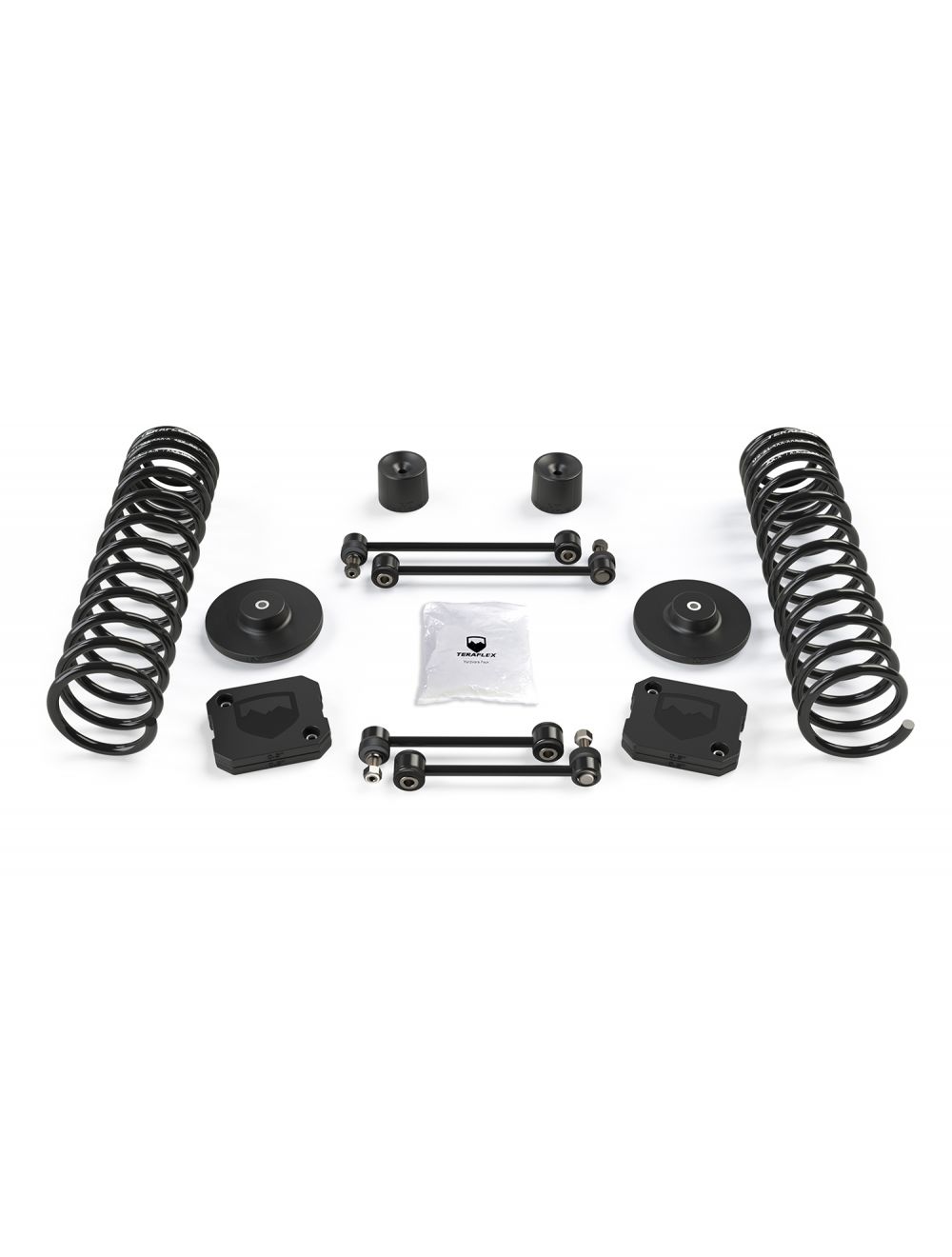 20-Up Jeep Gladiator 2.5 Inch Coil Spring & Spacer Lift Kit No Shocks TeraFlex