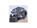 Soft Top Door Skins Black Tinted Windows 88-95 Jeep Wrangler YJ Rugged Ridge