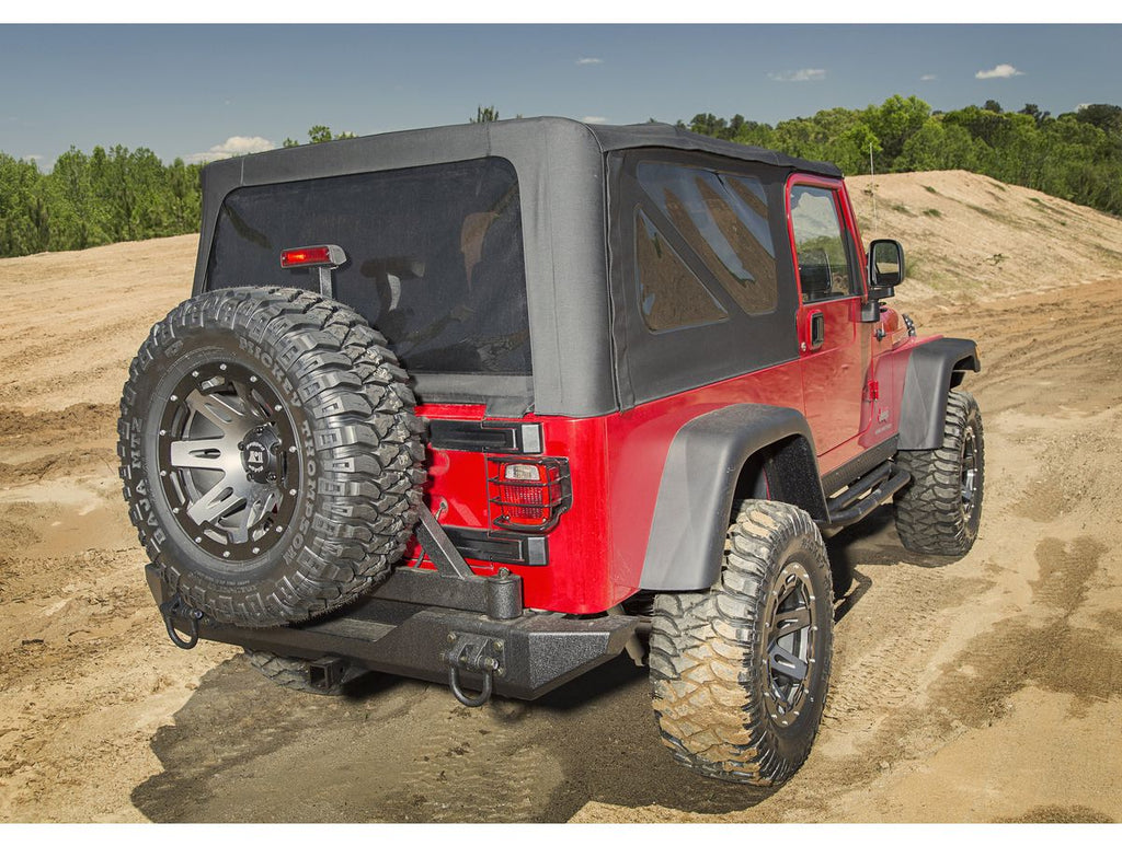 Montana Soft Top Black Diamond 97-06 Jeep Wrangler Unlimited LJ Rugged Ridge