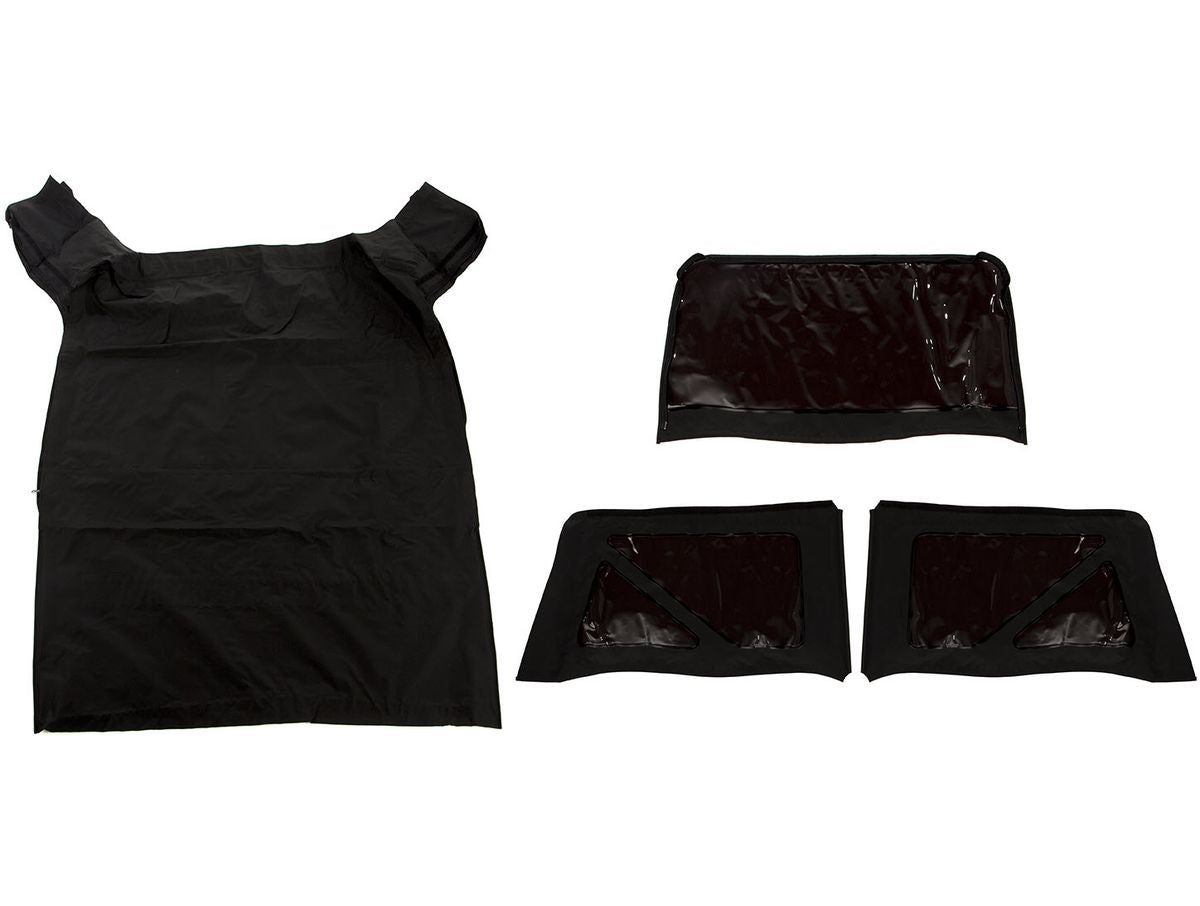 Montana Soft Top Black Diamond 07-09 Jeep Wrangler JK 2 Door Rugged Ridge