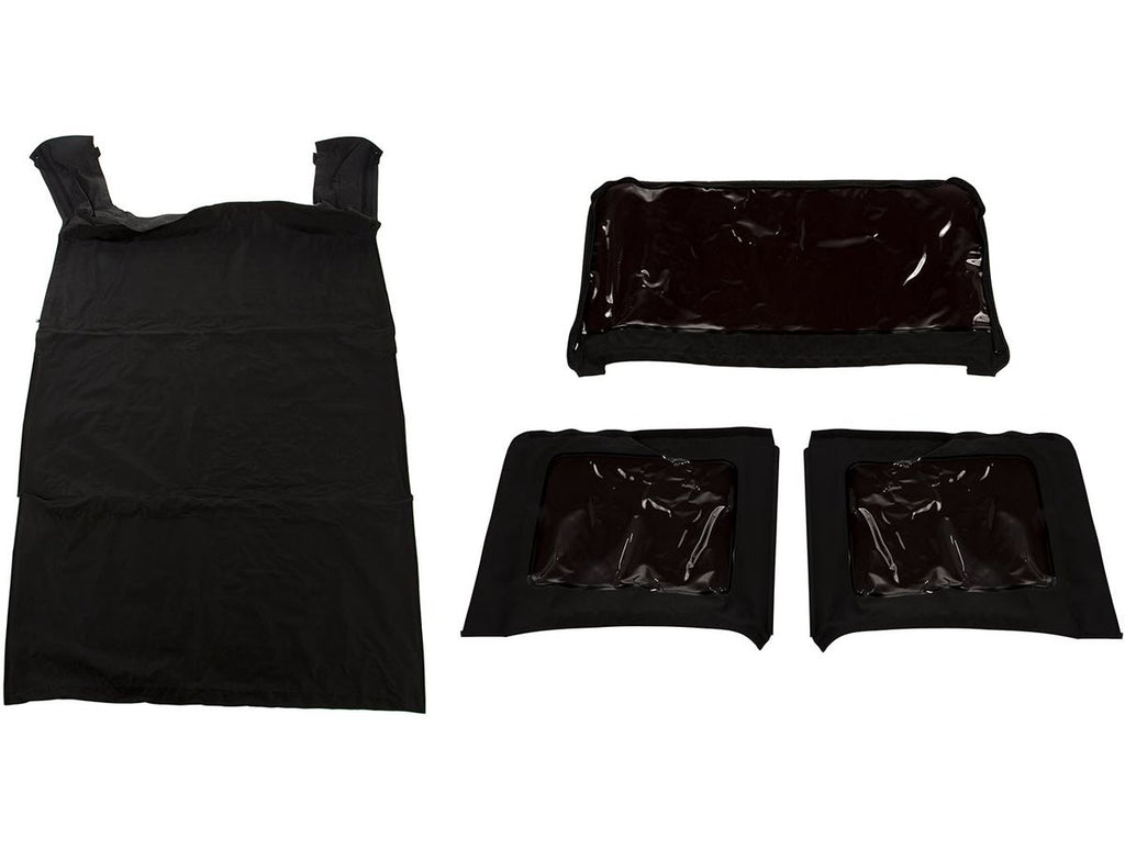 Montana Soft Top Black Diamond 10-18 Jeep Wrangler JKU 4 Door Rugged Ridge