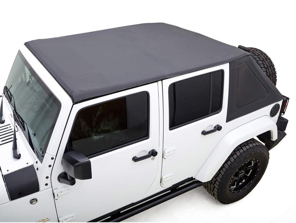 Voyager Top 4 Door Black Diamond Sail Cloth Tint 07-18 JKU Rugged Ridge