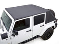 Voyager Top 4 Door Black Diamond Sail Cloth Tint 07-18 JKU Rugged Ridge
