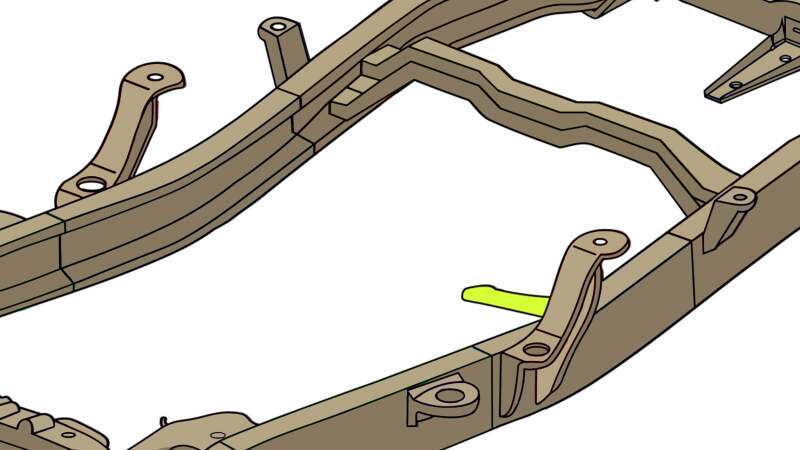 Rust Buster Fuel Tank Support Bracket