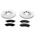 Power Stop 09-12 Chevrolet Colorado Front Z23 Evolution Sport Brake Kit