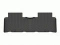 WeatherTech 22-23 Hyundai Ioniq 5 w/Fixed Center Console Rear FloorLiner - Black