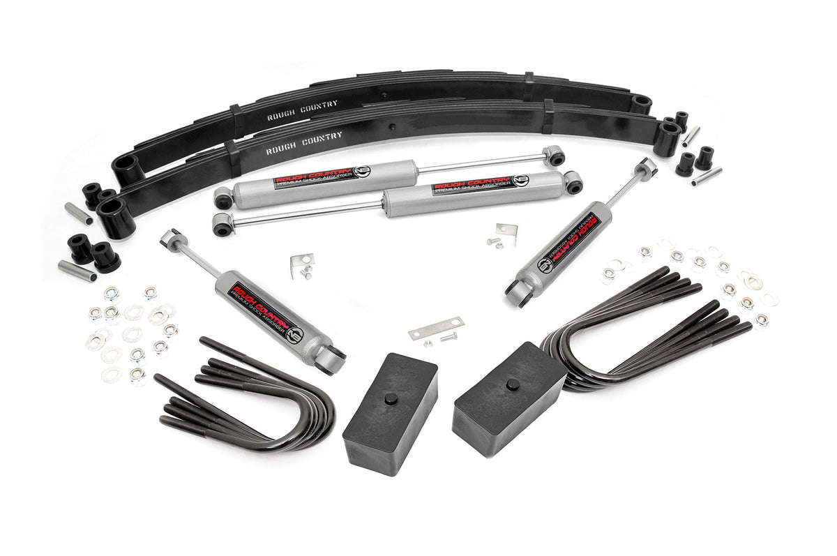 2 Inch Lift Kit Rear Blocks Chevy/GMC 3/4-Ton Suburban 4WD (1988-1991) Rough Country