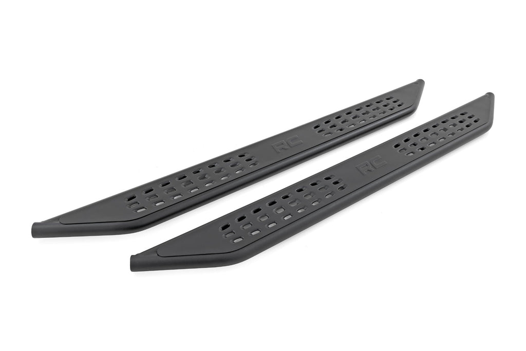 OV2 Running Boards Side Step Bars Crew Cab Ram 1500 (19-26)/1500 TRX (21-24) Rough Country
