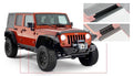 Black Trail Armor Rocker Panel And Sill Plate Covers For 2007-2018 Jeep Wrangler JK Unlimited 4-Door, Pair Bushwacker